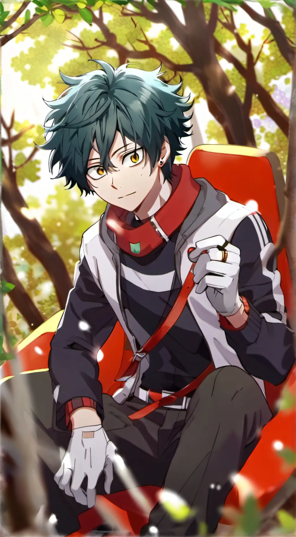 ai character: denki angst background