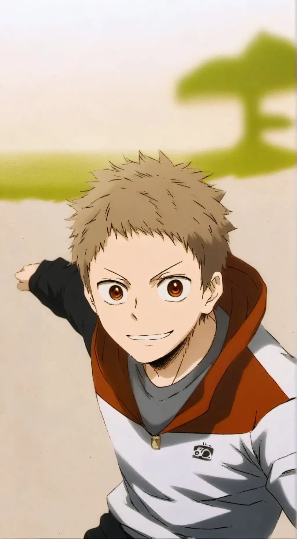 ai character: Yaku x lev haikyuu background