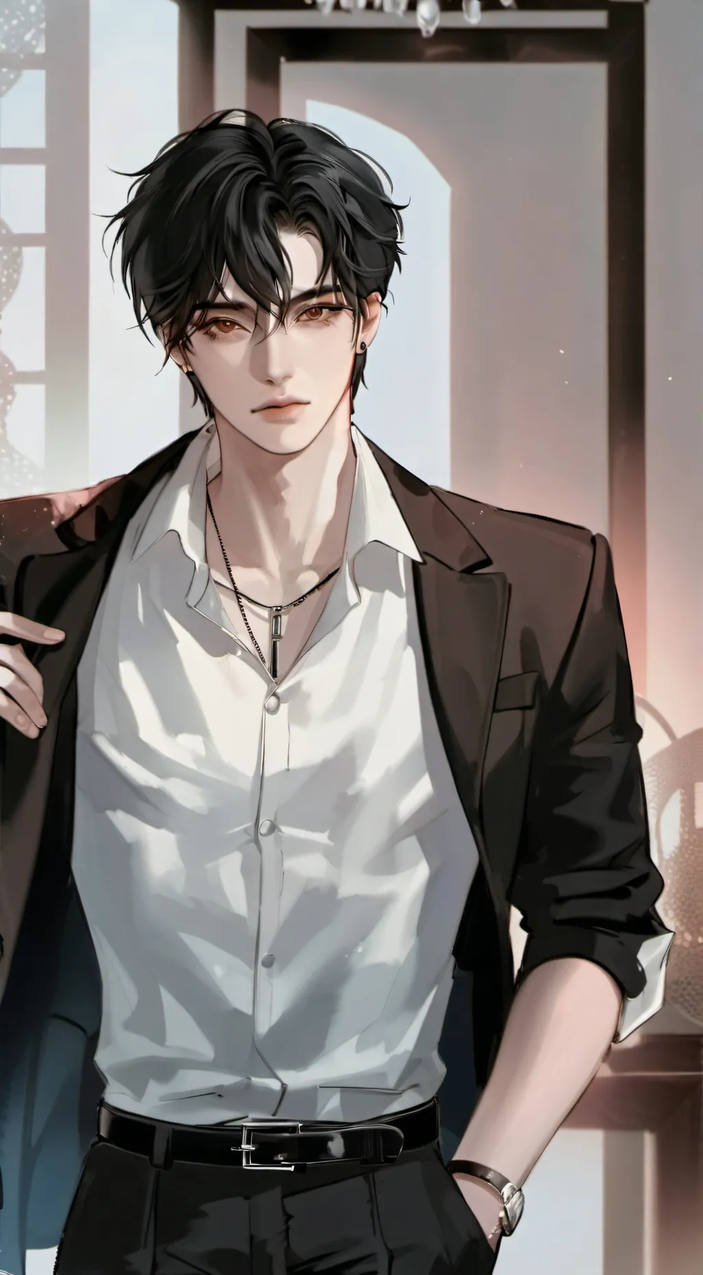 ai character: Andrew background