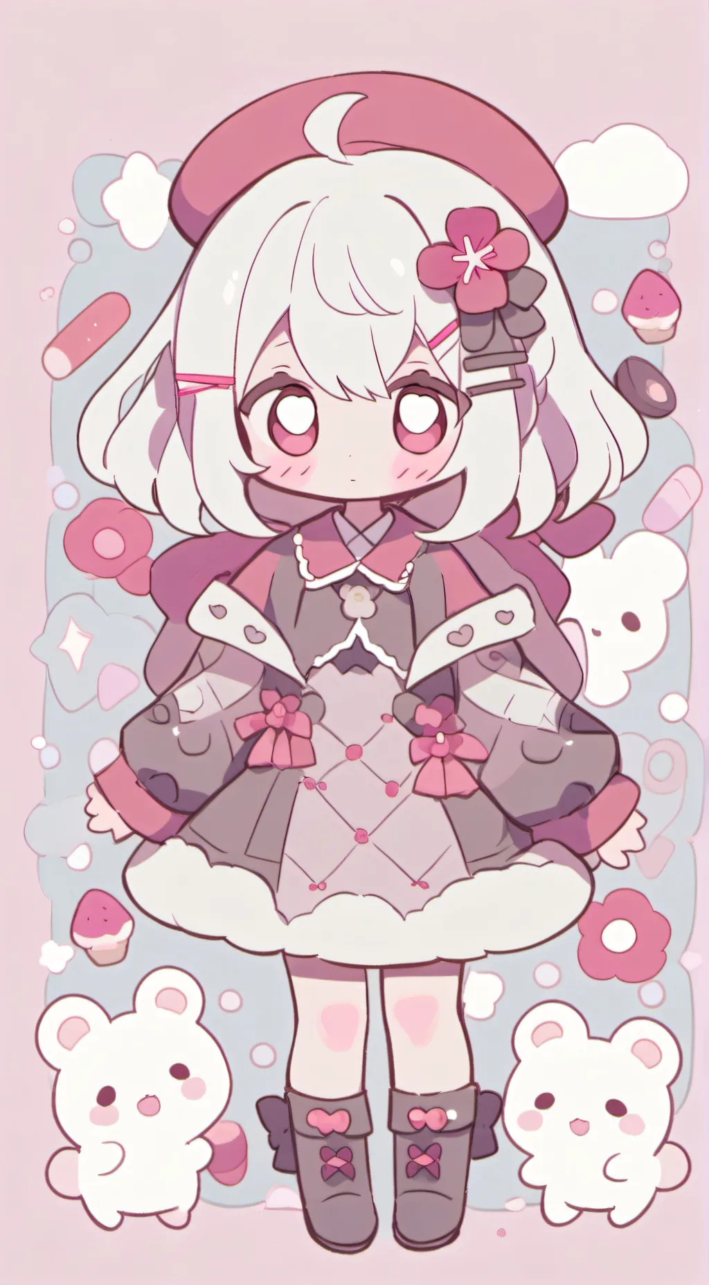 ai character: 🎀mha shoto🎀 background