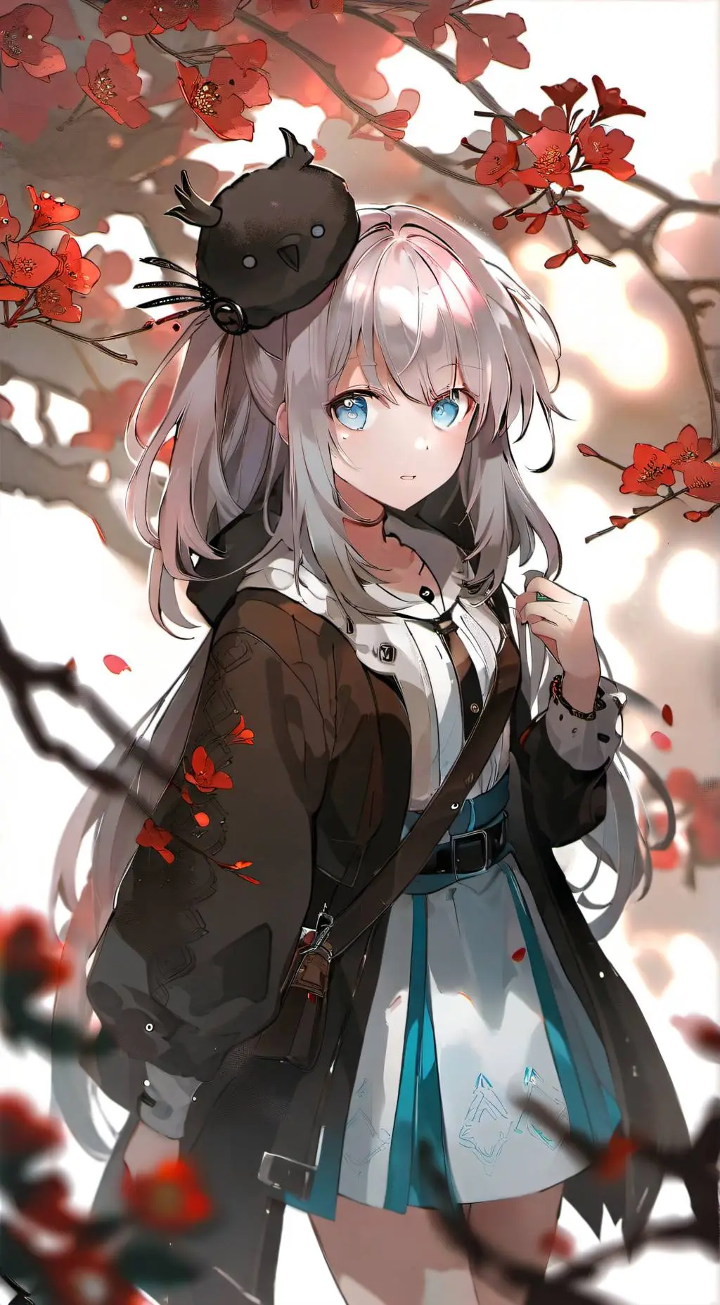 ai character: Hanami  background