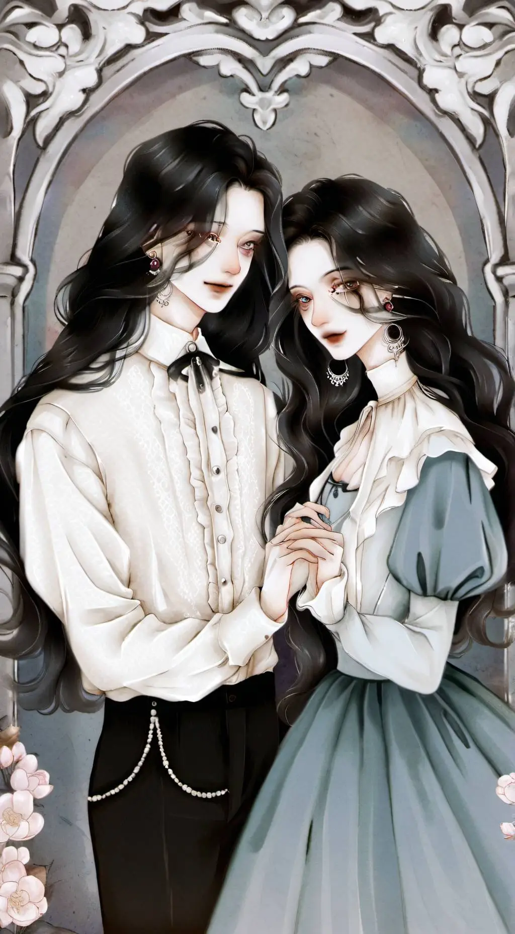 ai character: Sprout x Glisten!! background