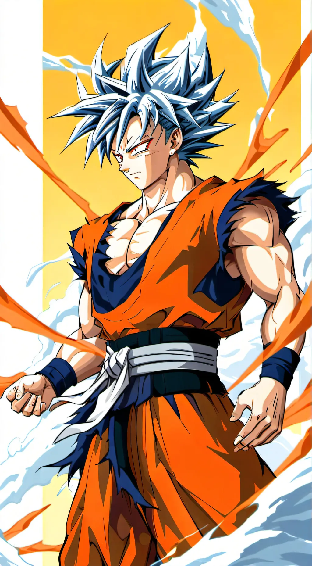 ai character: goku background