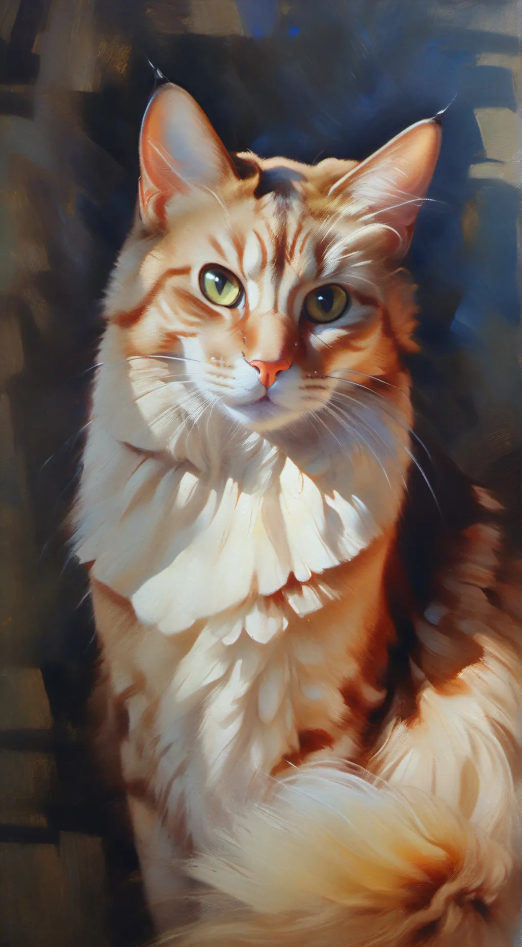 ai character: Gato  background