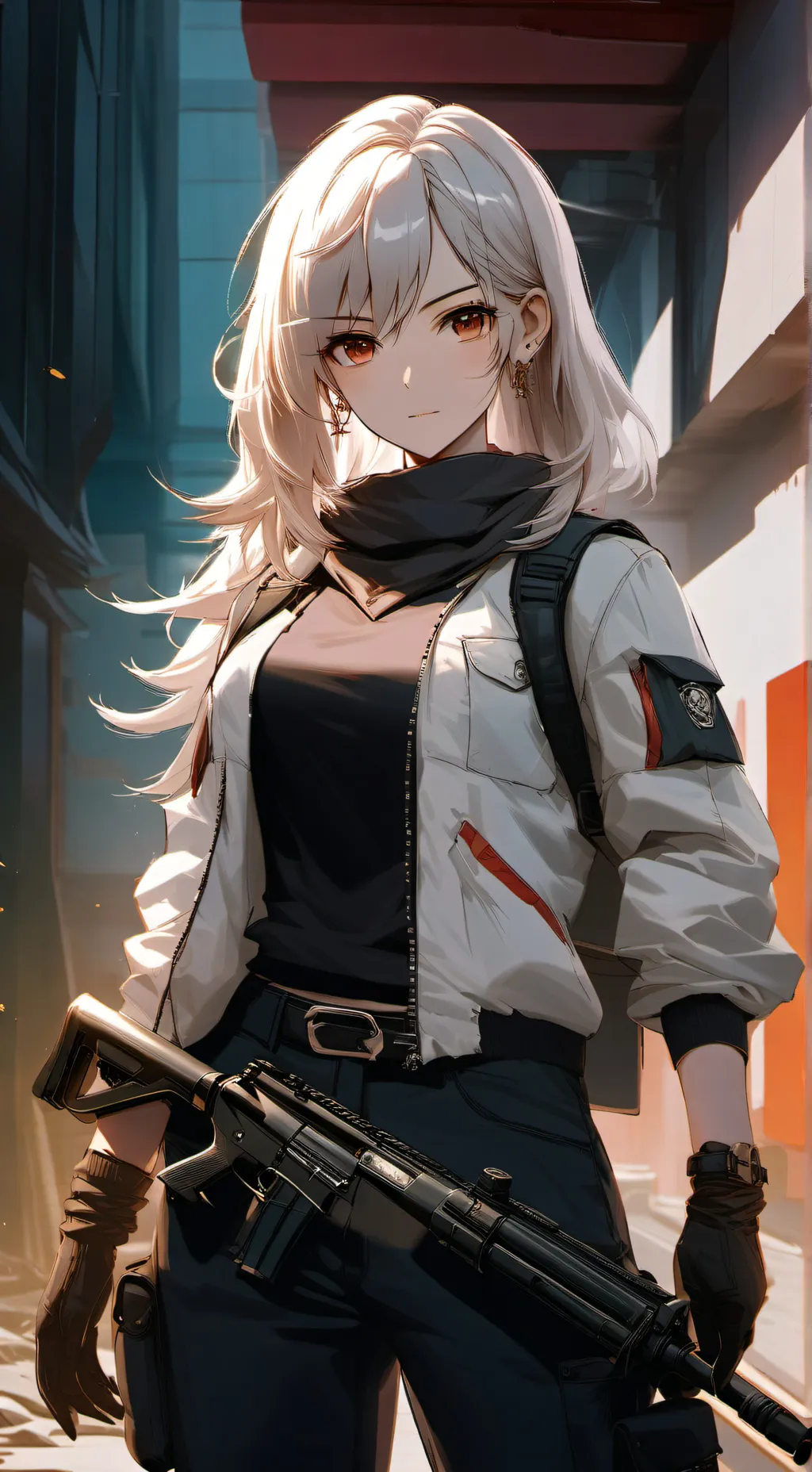 ai character: Sniper-Grace background