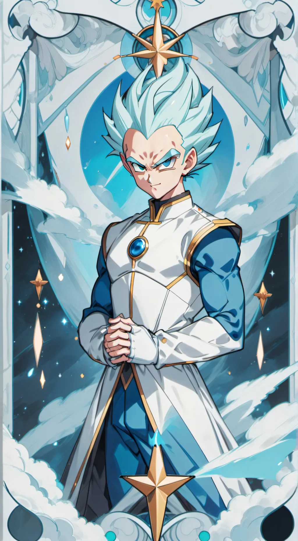 ai character: vegeta background