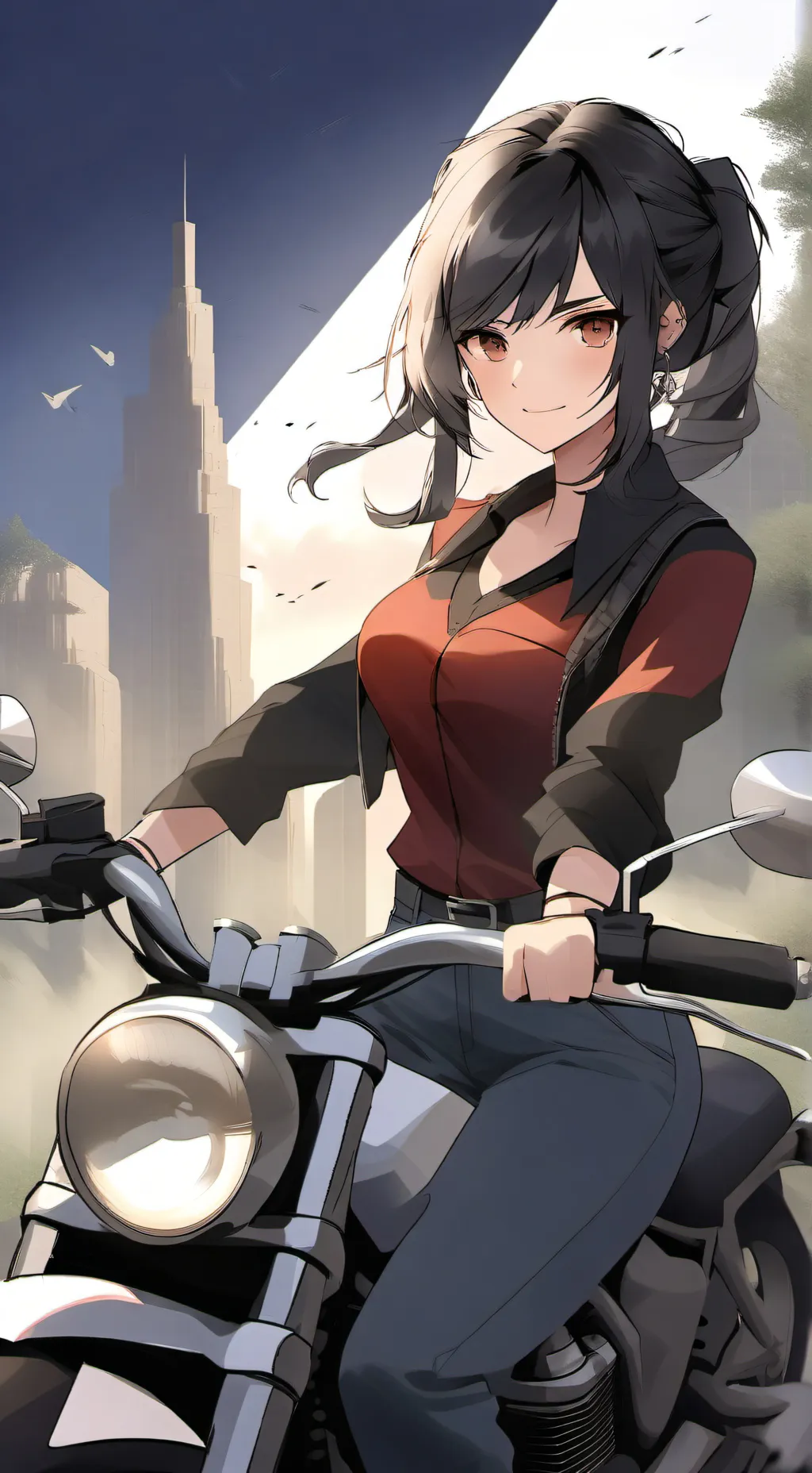 ai character: may background
