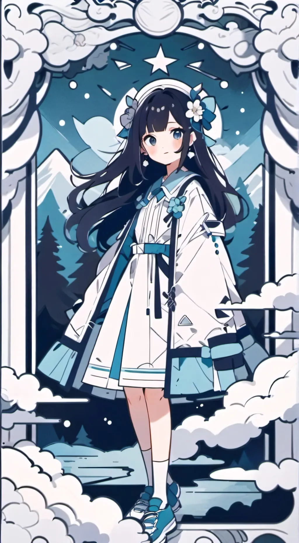 ai character: dw? background