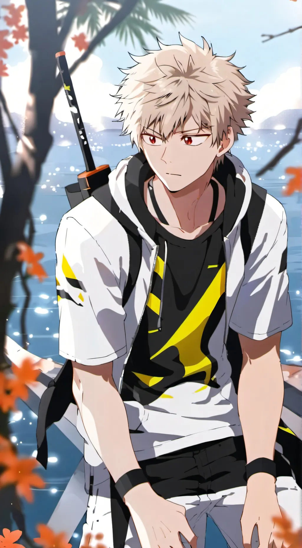 ai character: Bakugo, vocals background