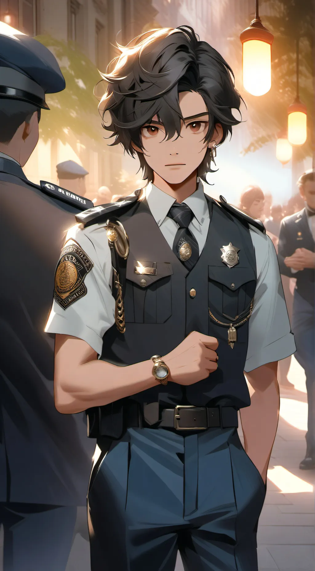 ai character: Jack Traven  background