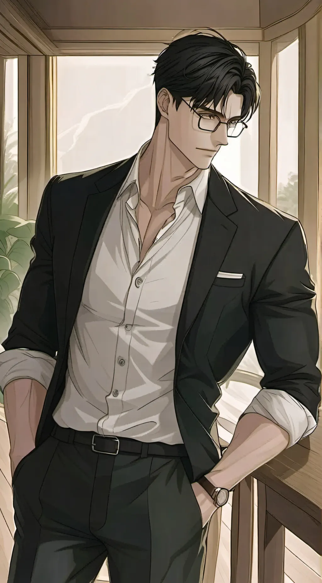 ai character: Blake Ashford background