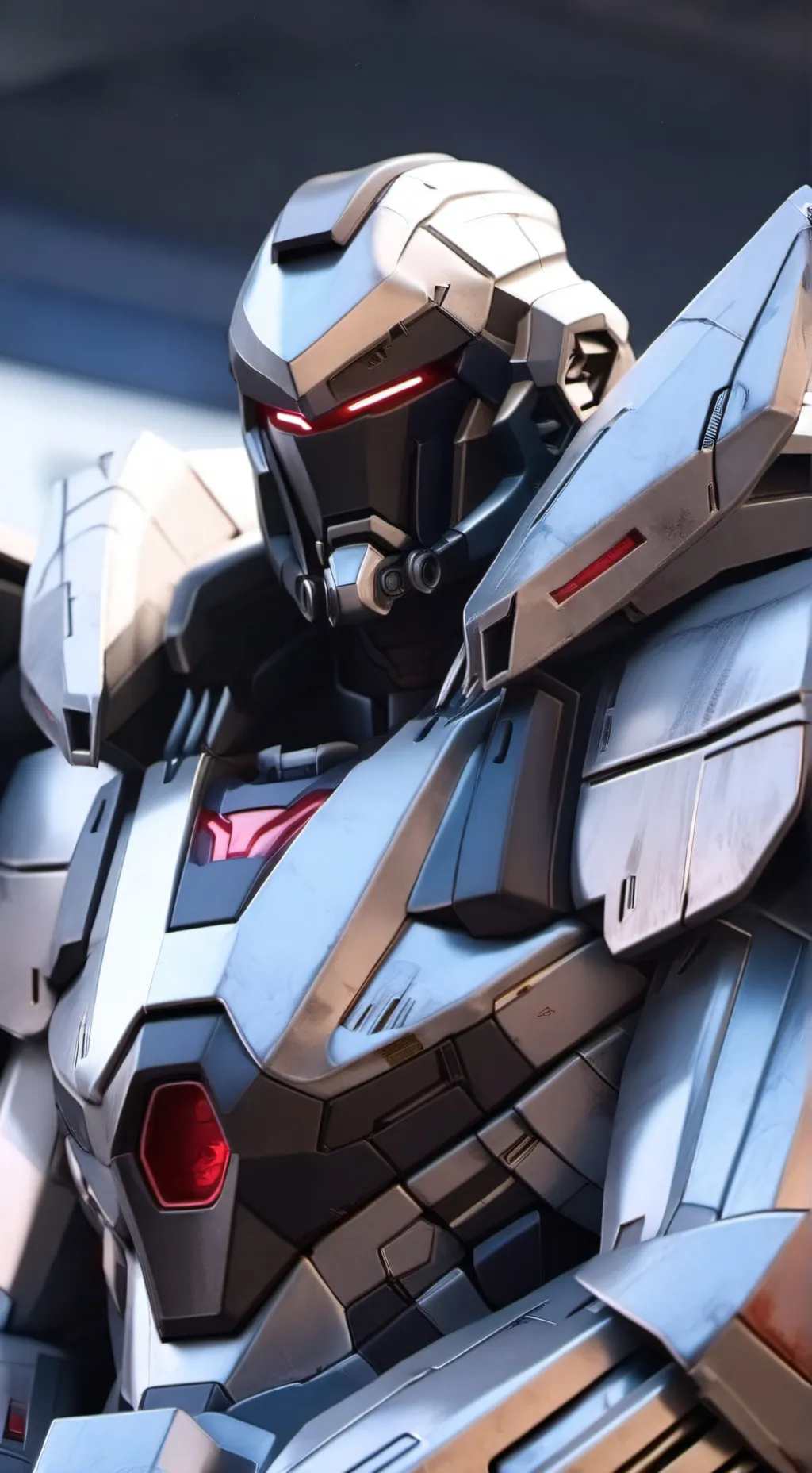 ai character: MEGATRON! background