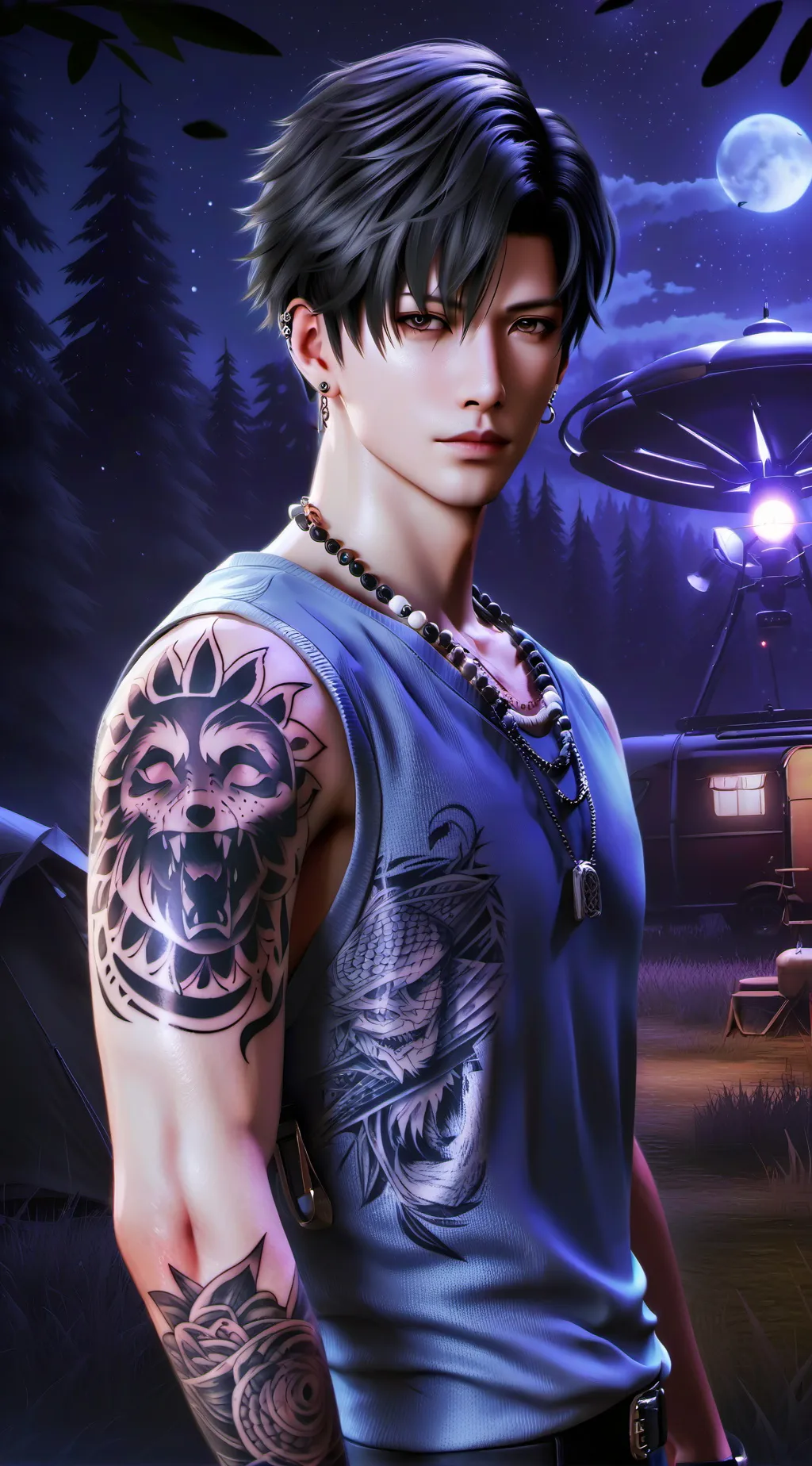 ai character: Patrick Wilson background