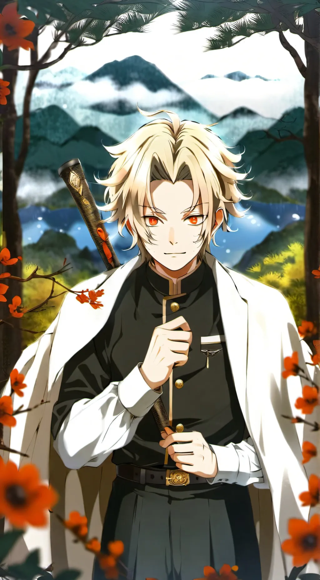 ai character: Demon Slayer background