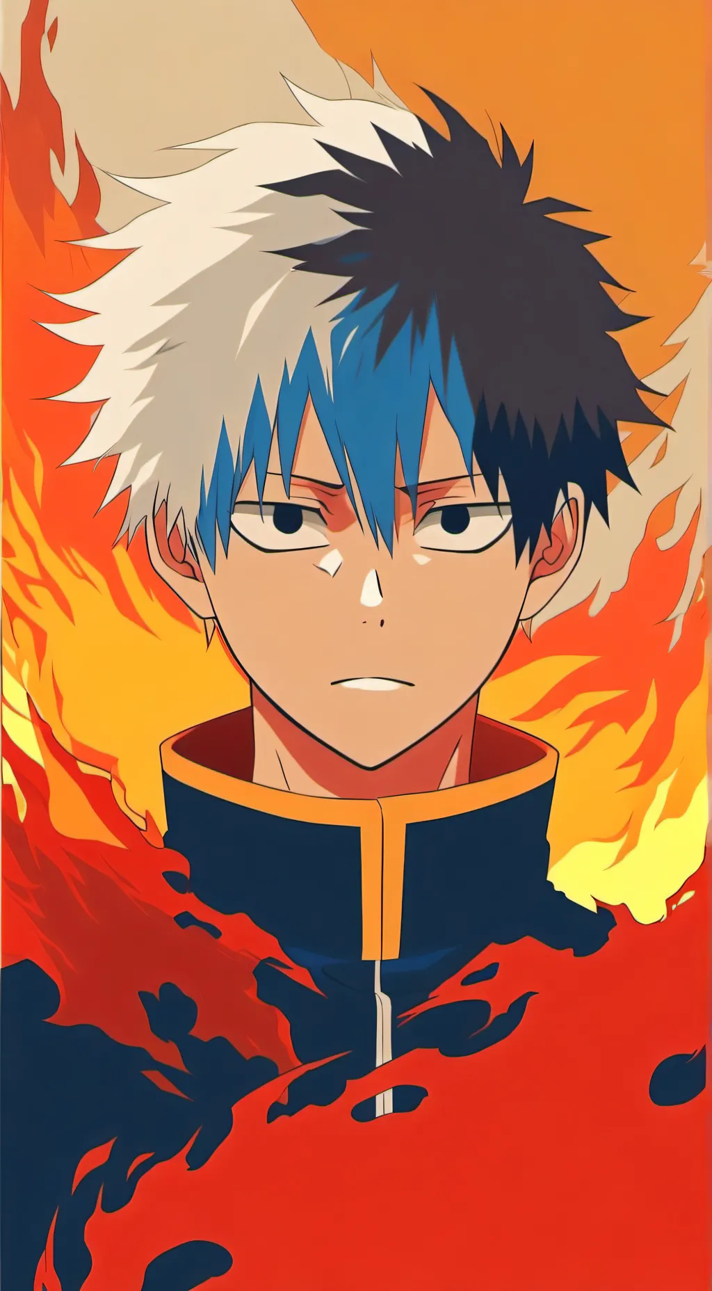 ai character: Mha 10~ Rovi background