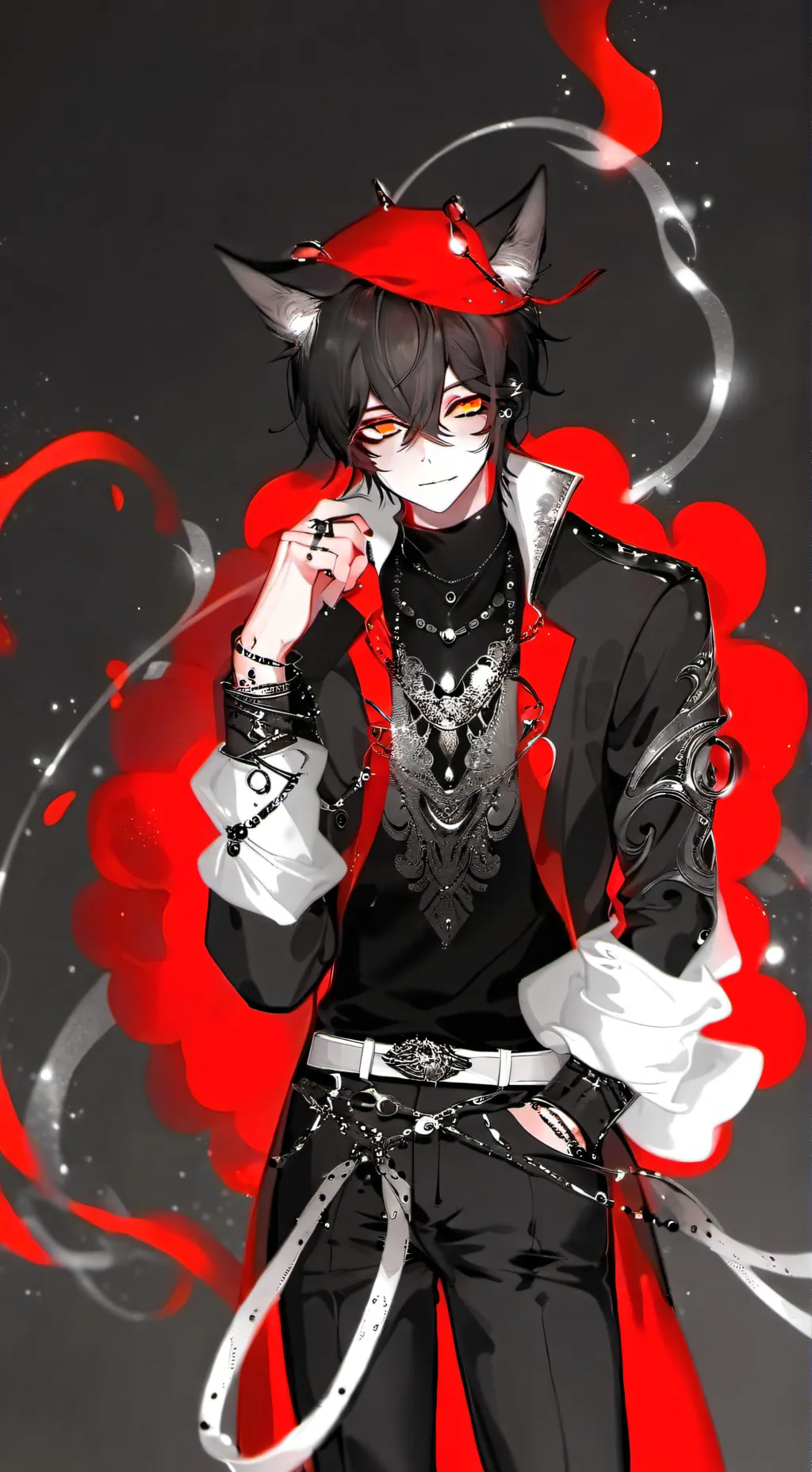 ai character: Лео background