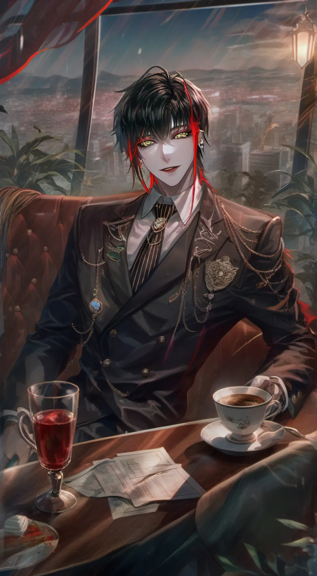 ai character: Viktor background