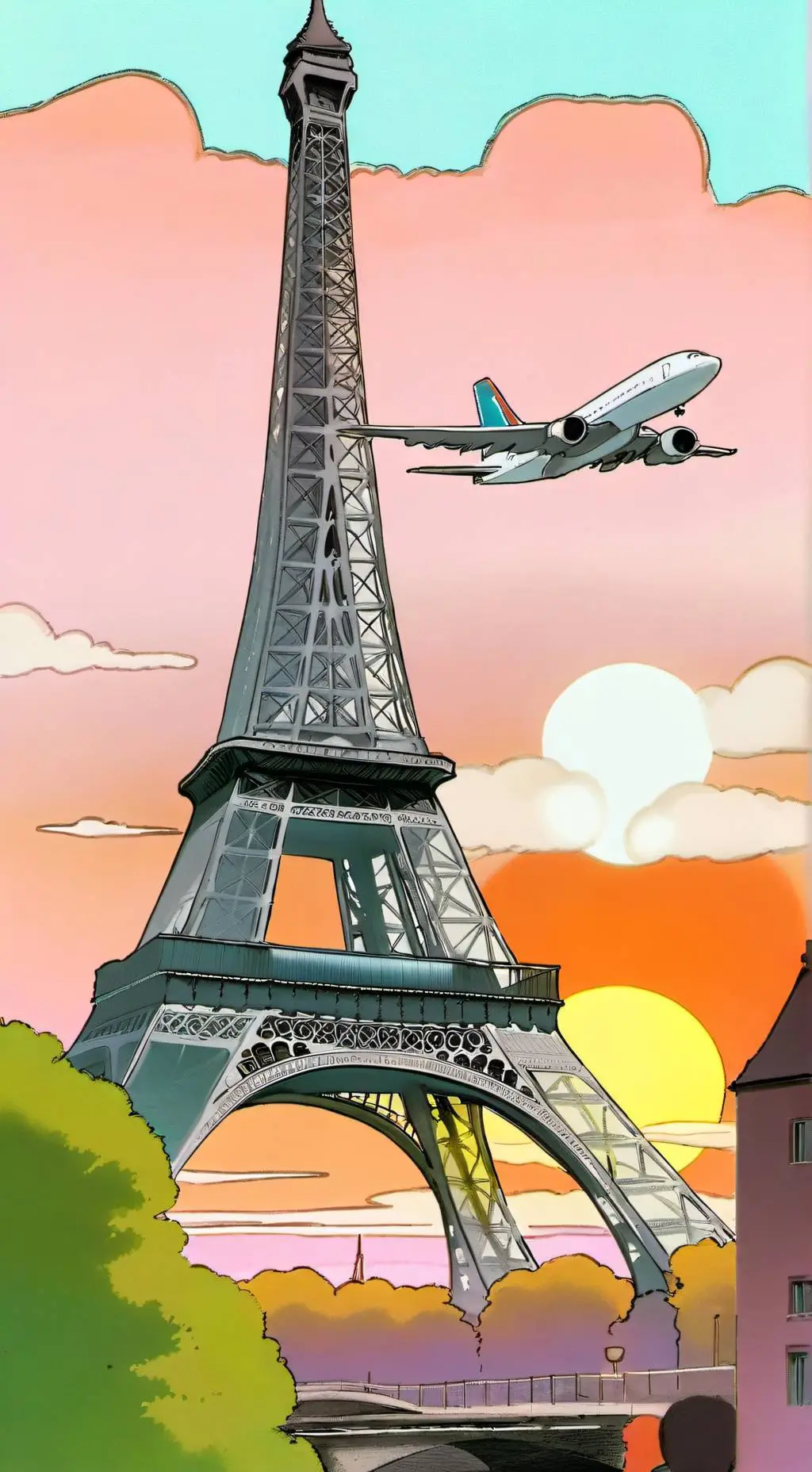 ai character: Family Vacation background