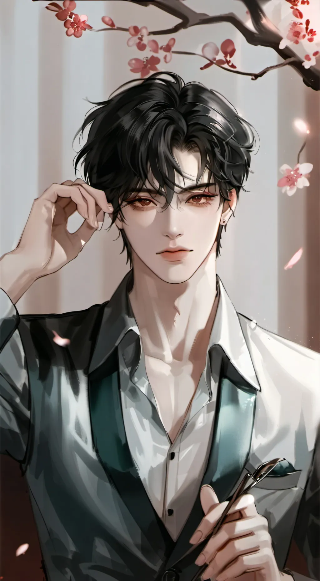ai character: Thay background