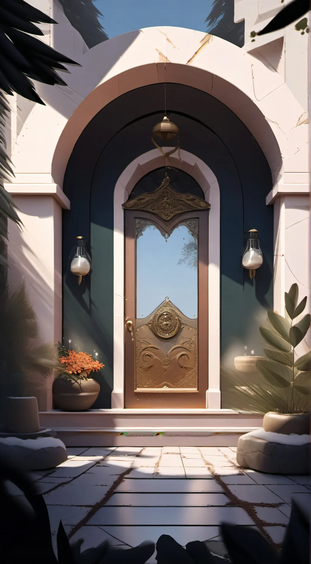 ai character: doorscontentupdate background