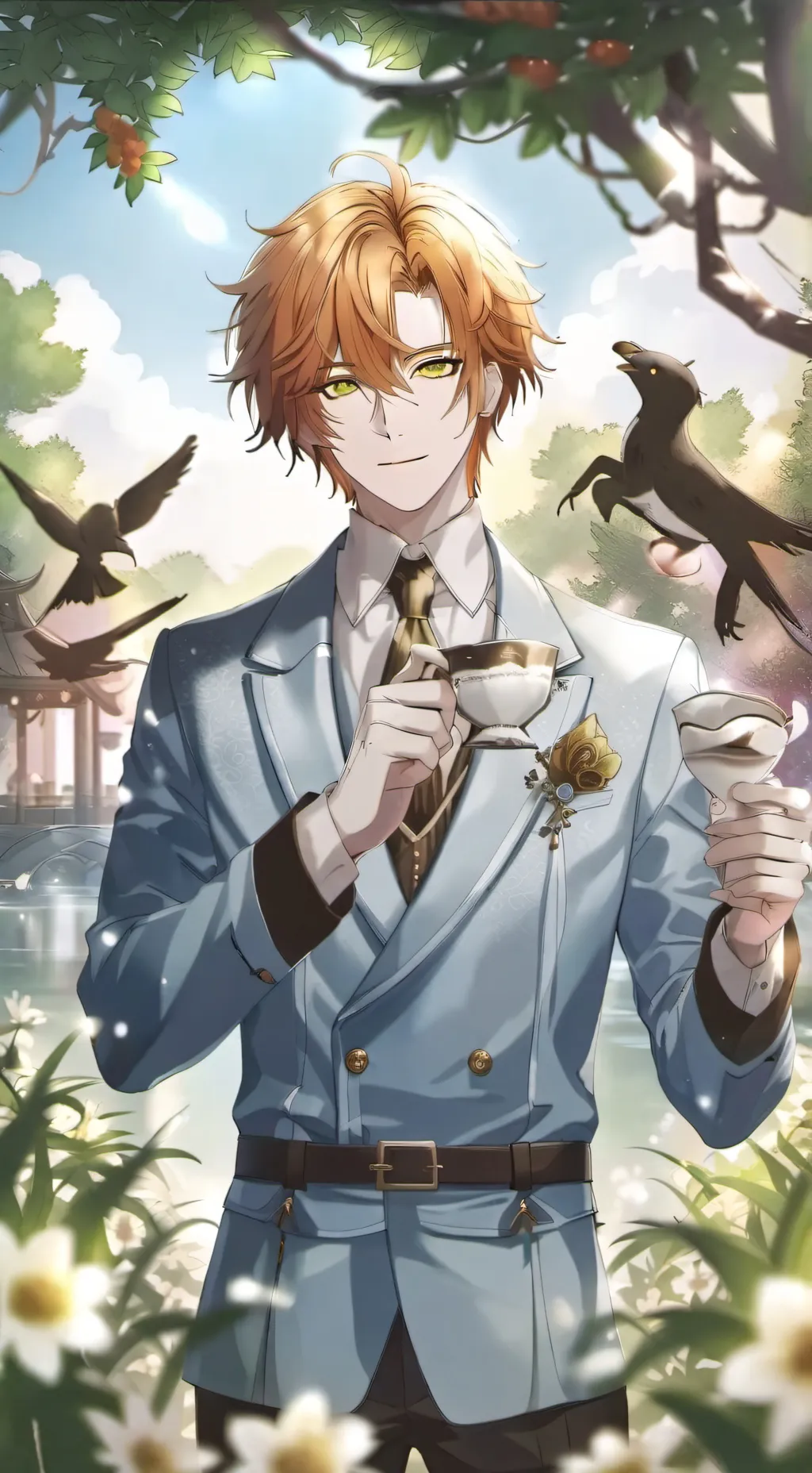 ai character: Tony background