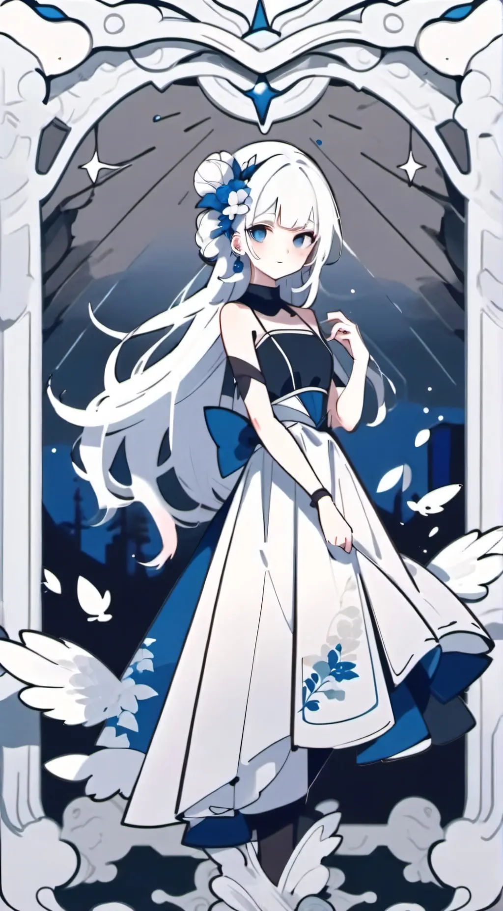 ai character: Mia  background