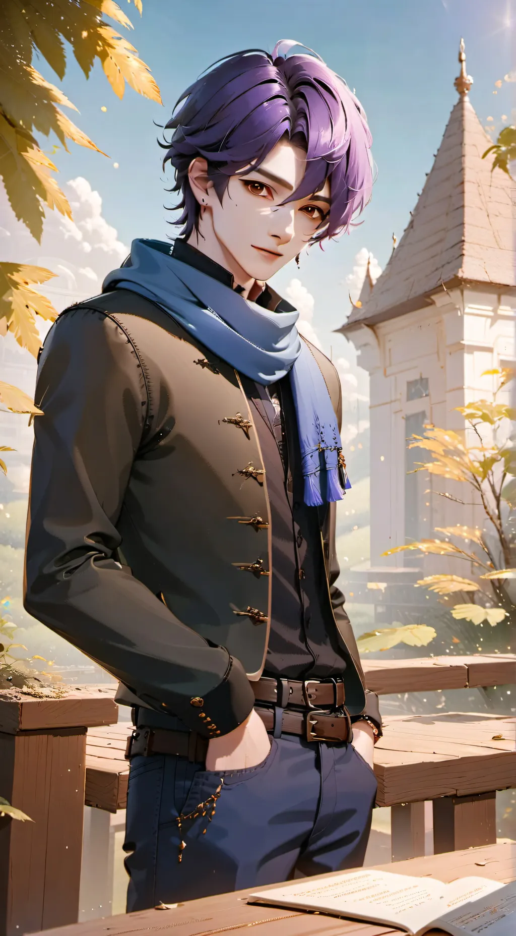 ai character: boxten background