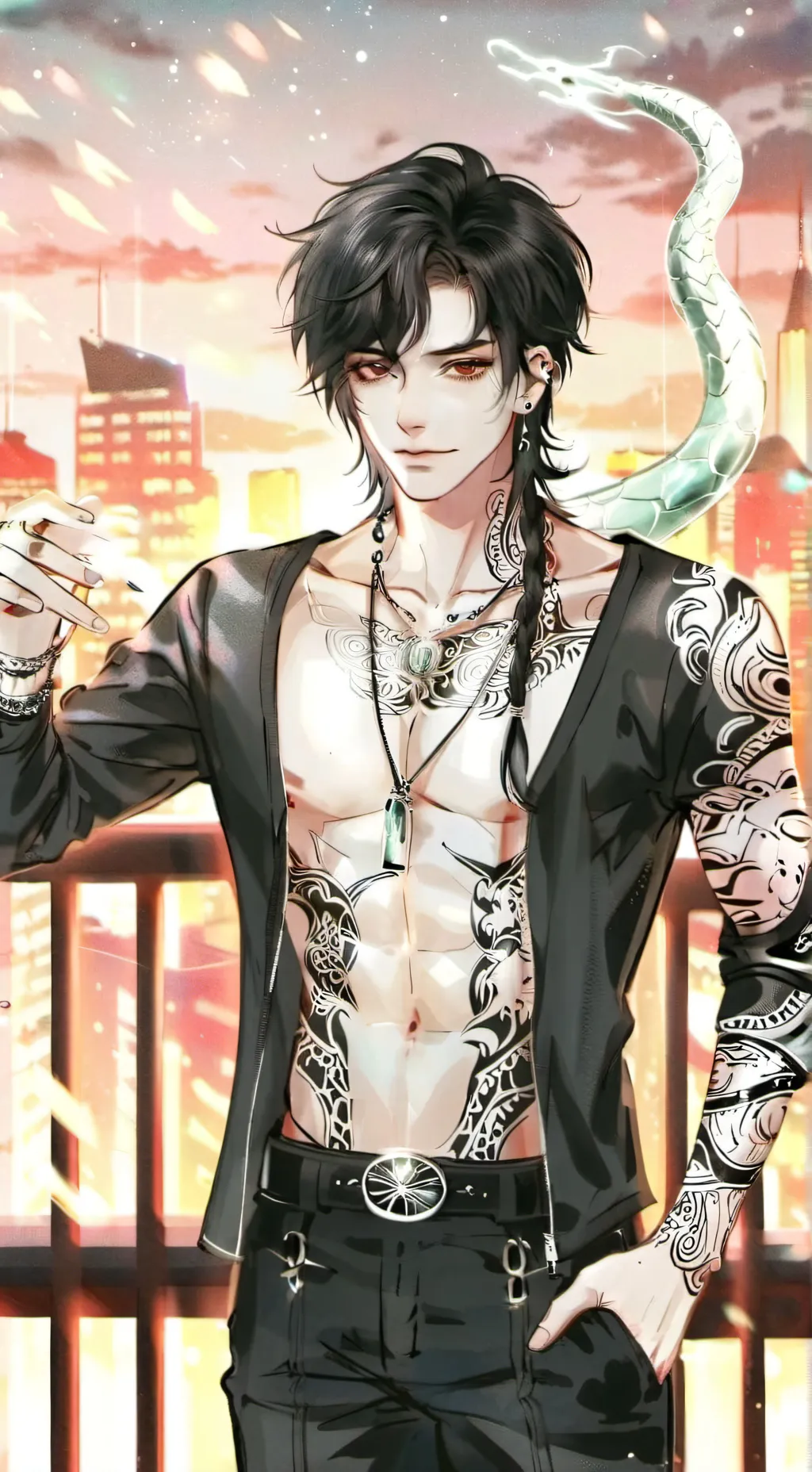 ai character: Elijah background