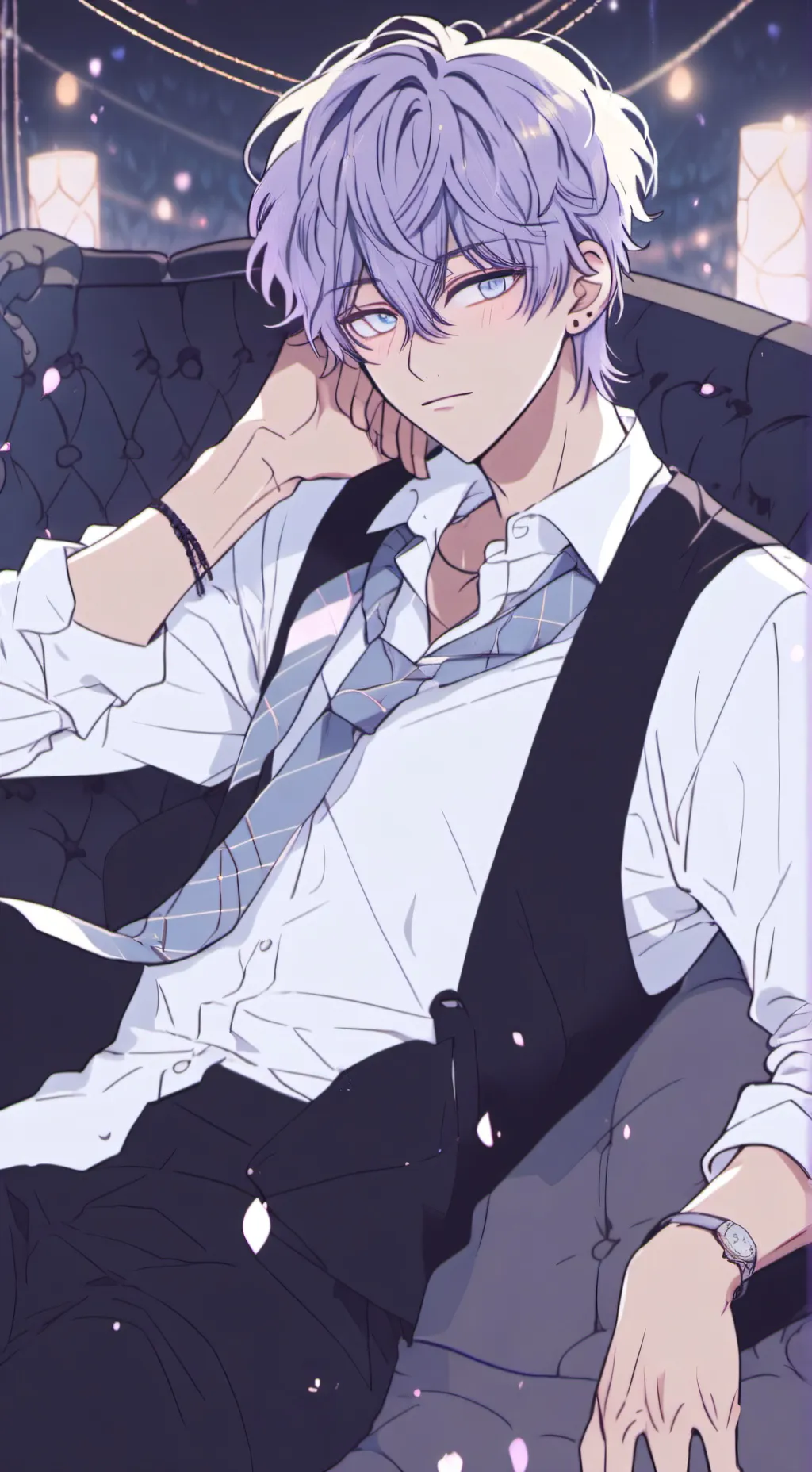 ai character: Enzo  background