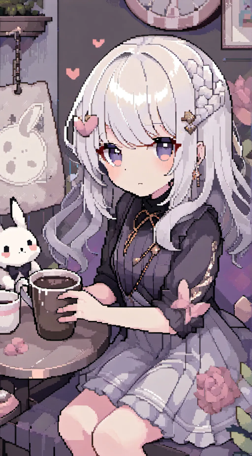 ai character: hermana de sanemi background