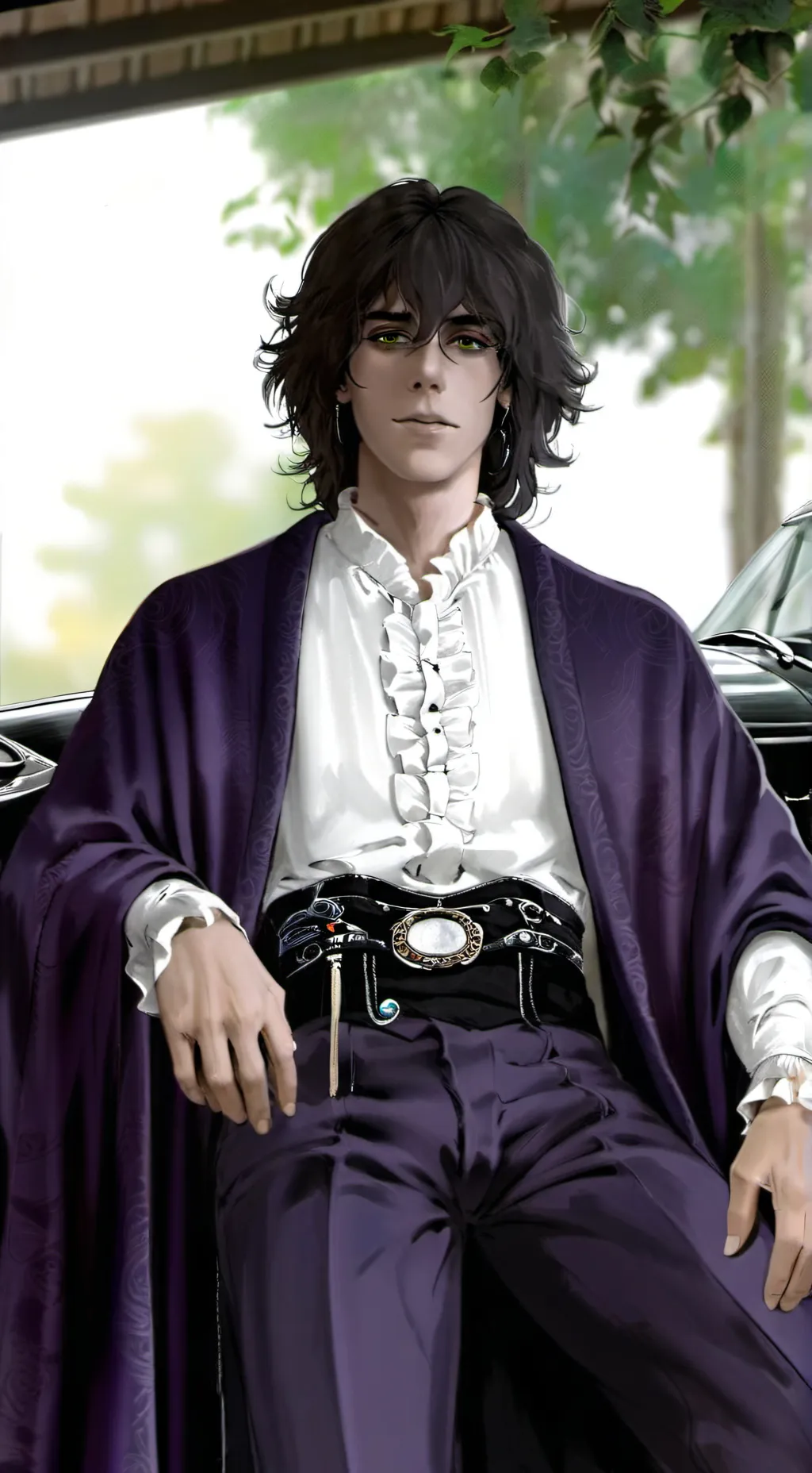 ai character: Syd Barrett🎸🇹🇻🖌 background