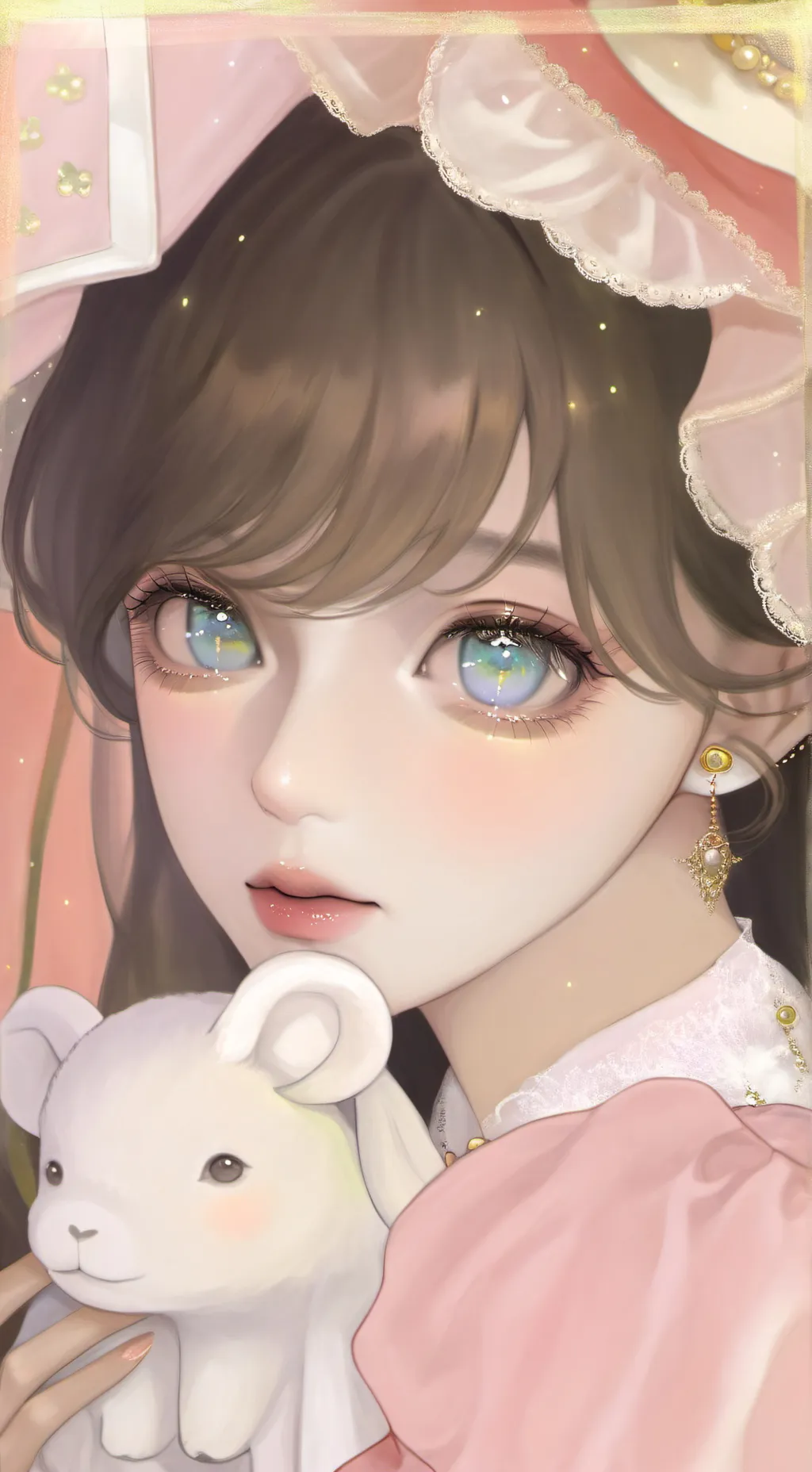 ai character: BTS  (ARMY) background