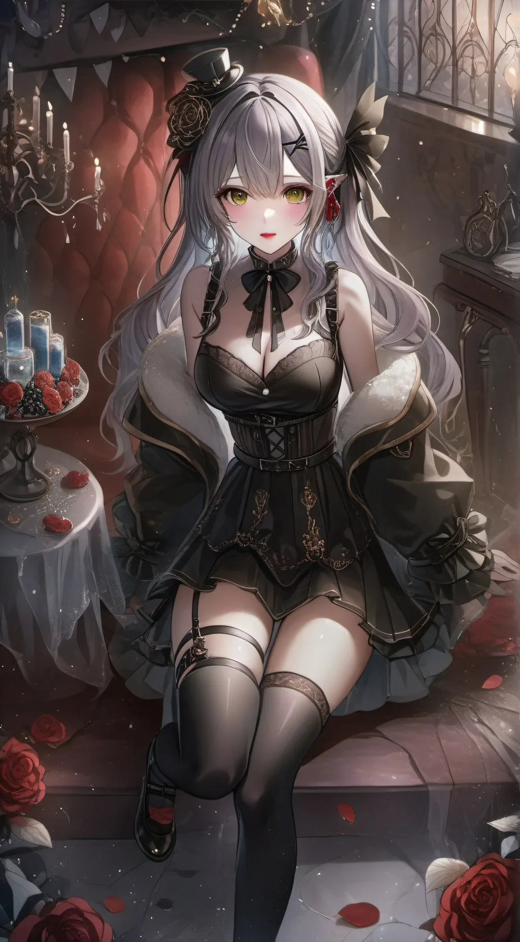 ai character: ￼Presley  background