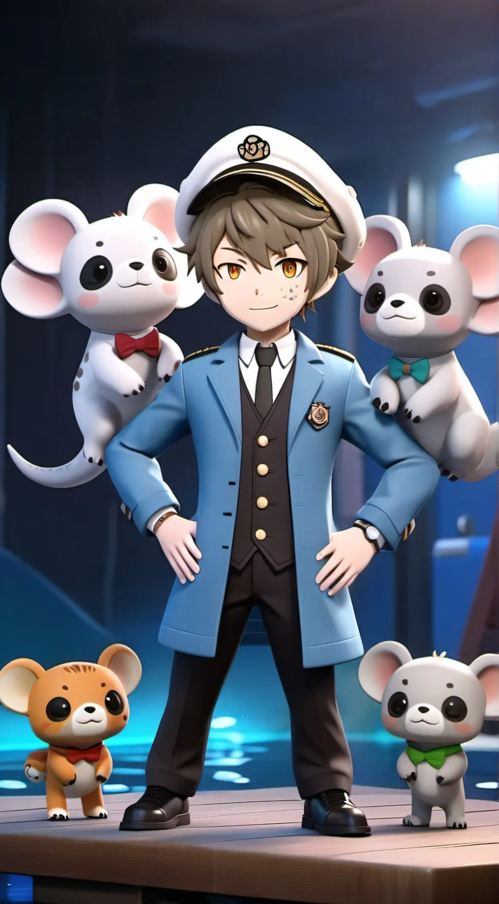ai character: Octonauts! background