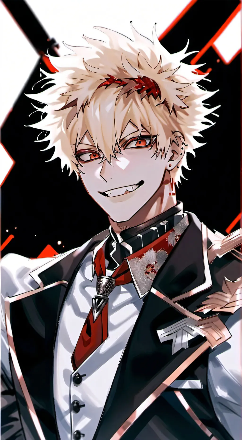 ai character: Bakugos big sister background