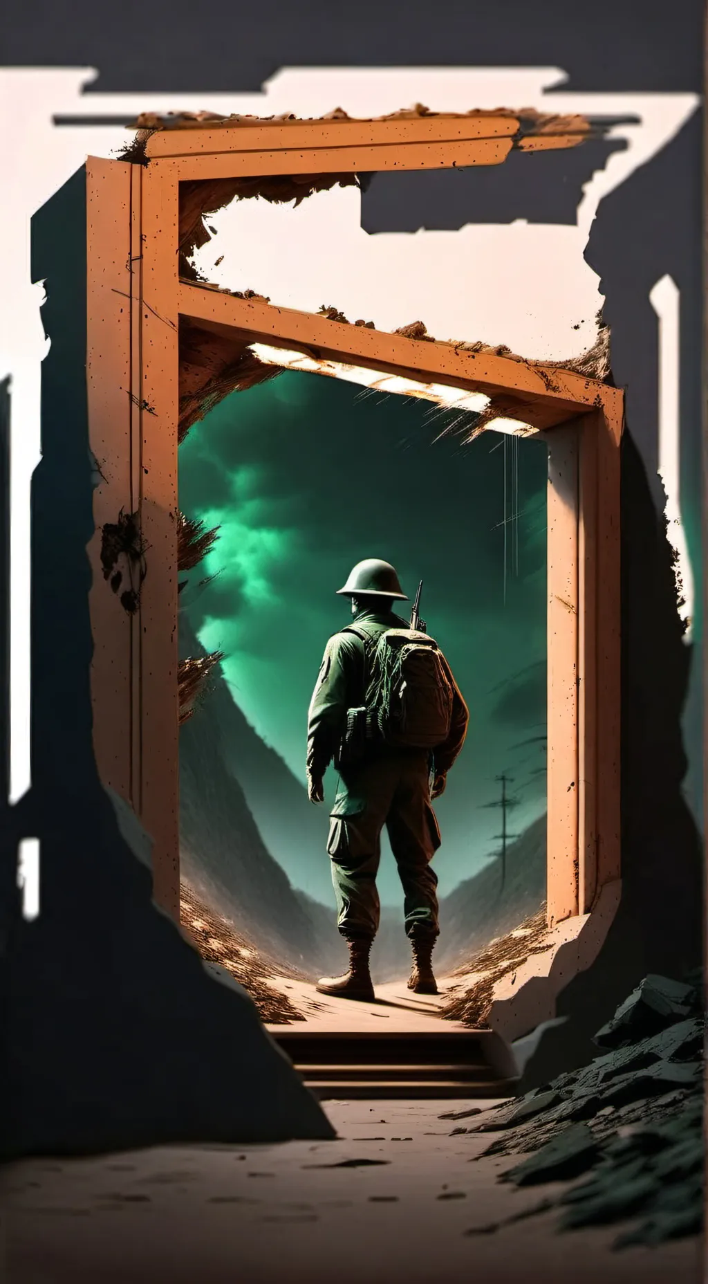 ai character: the War portal background