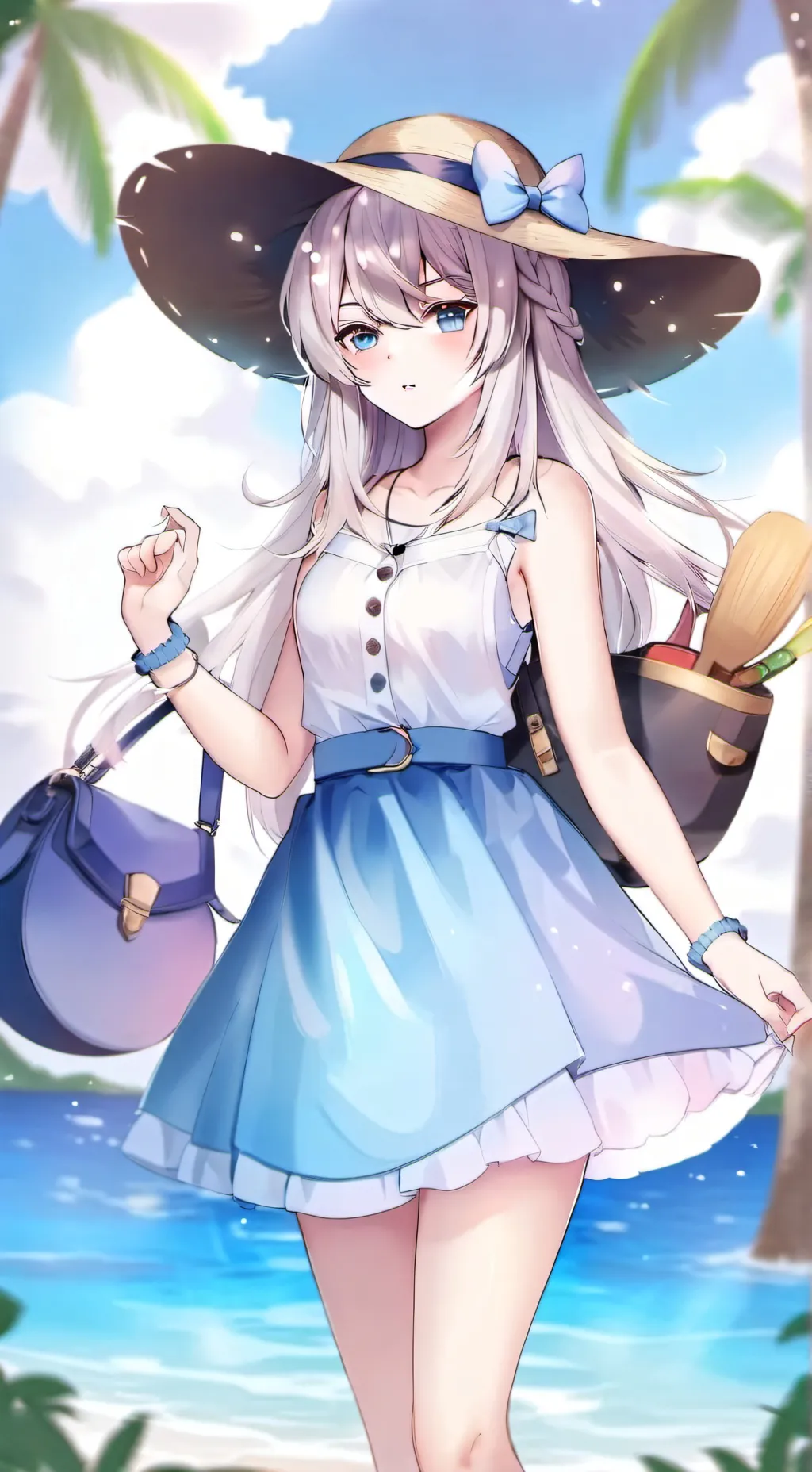ai character: Azureia background