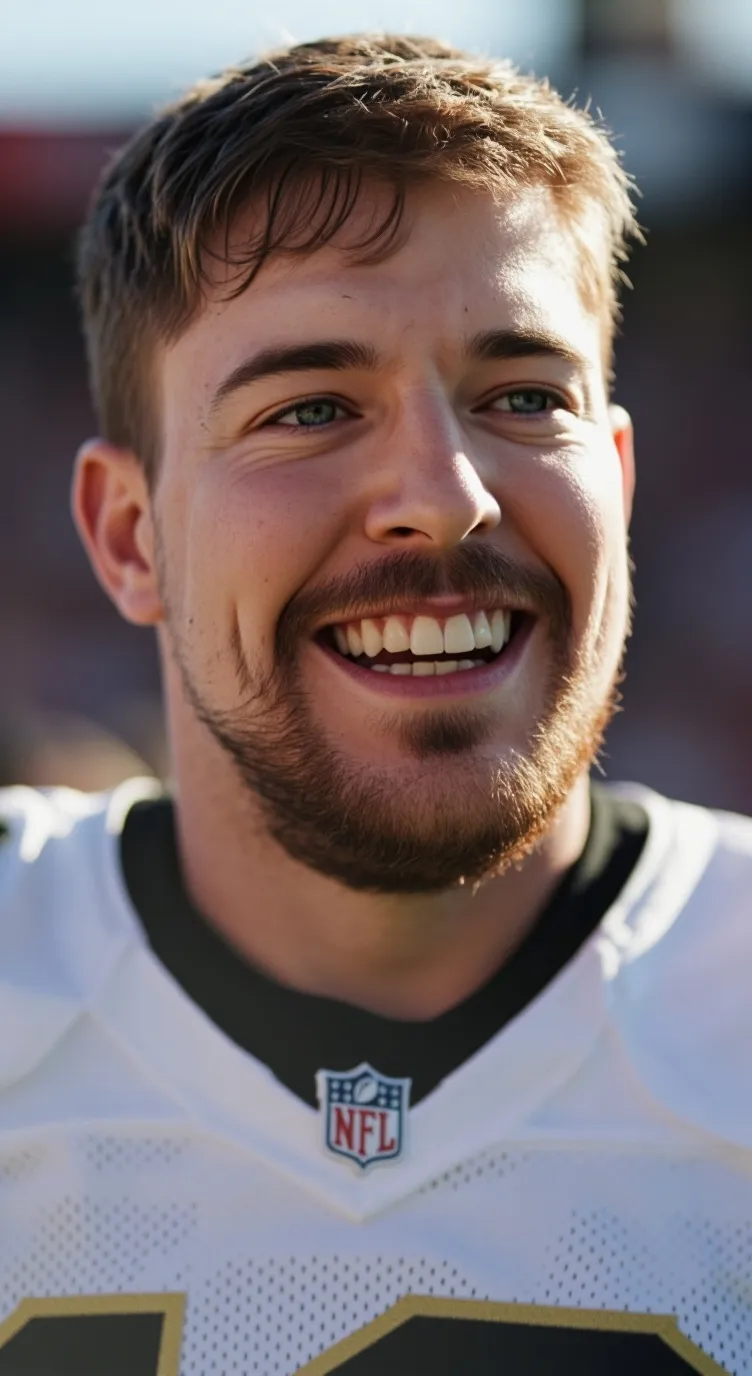 ai character: Mr beast background