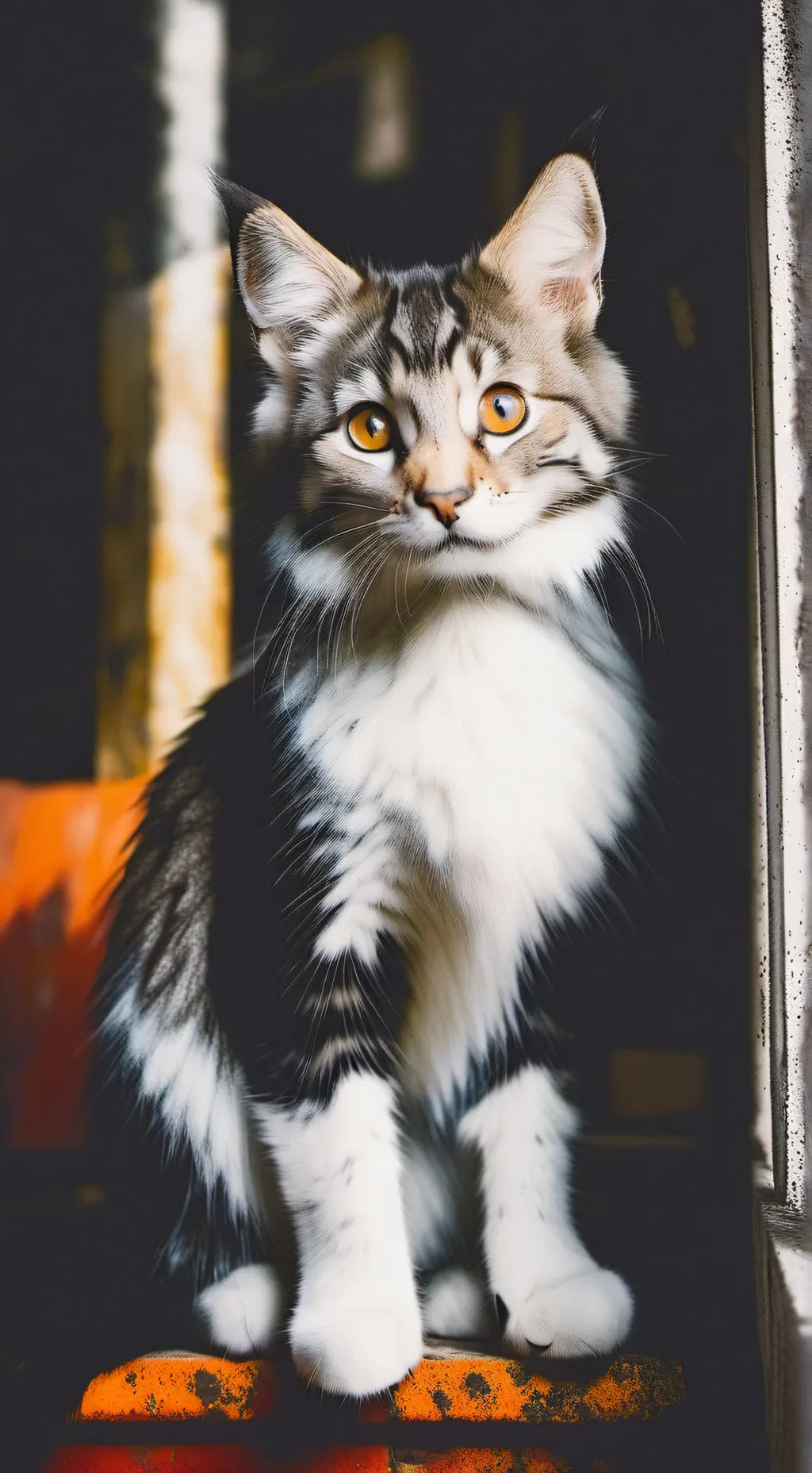 ai character: kitten background