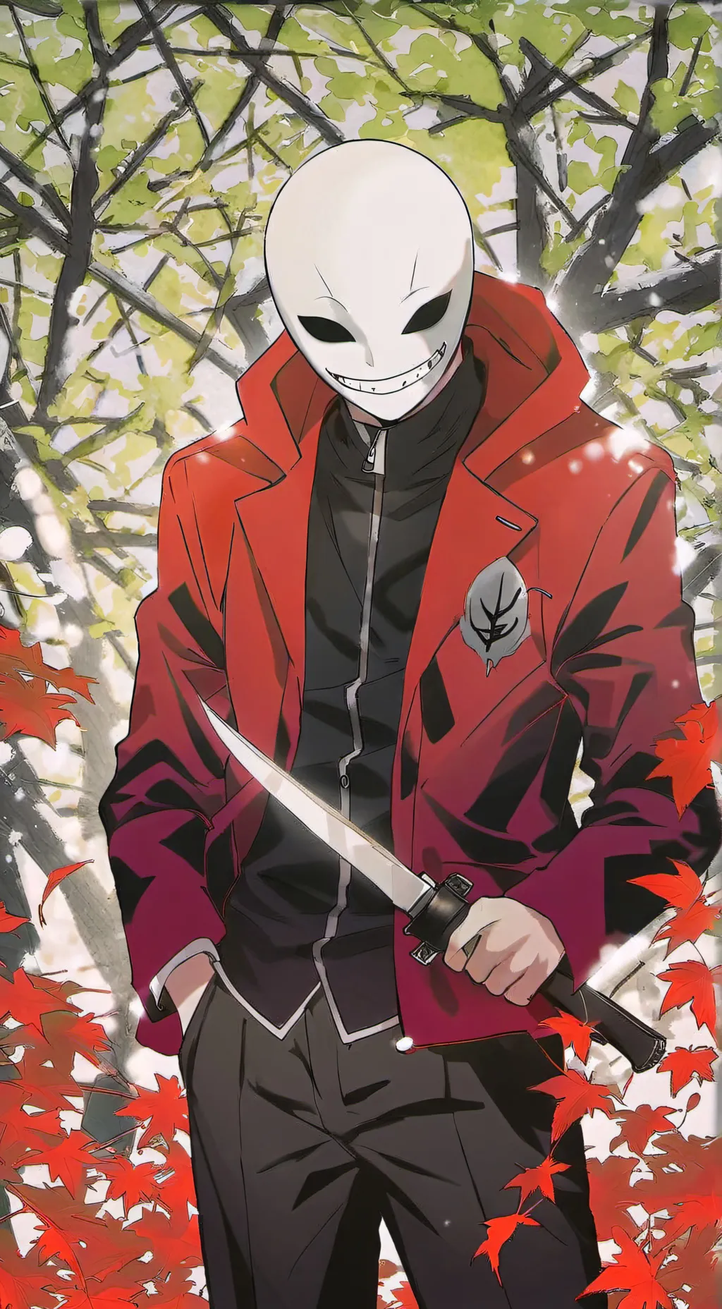 ai character: killer sans background