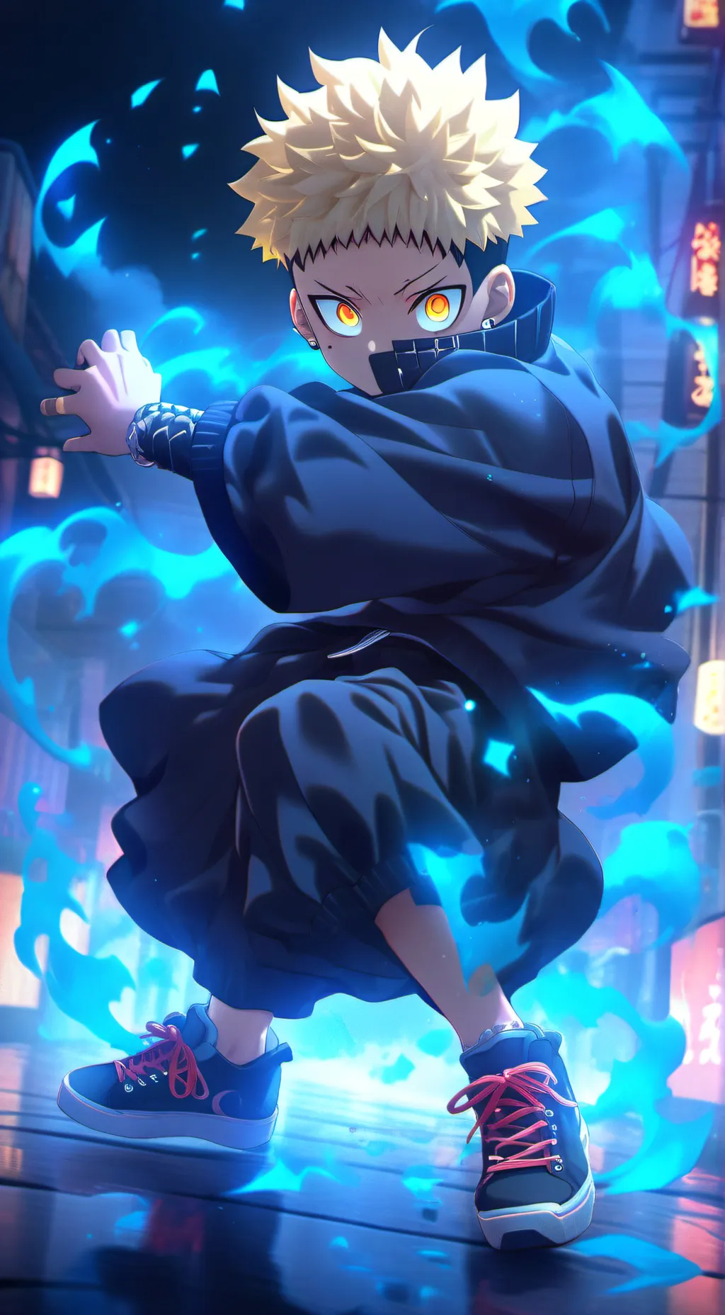 ai character: jujutsu kaisen! background