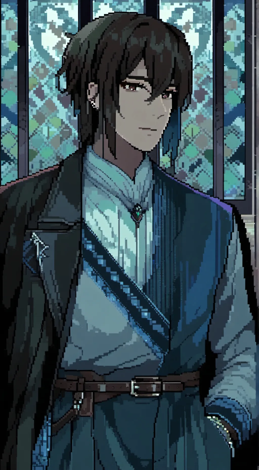 ai character: Jacob  background