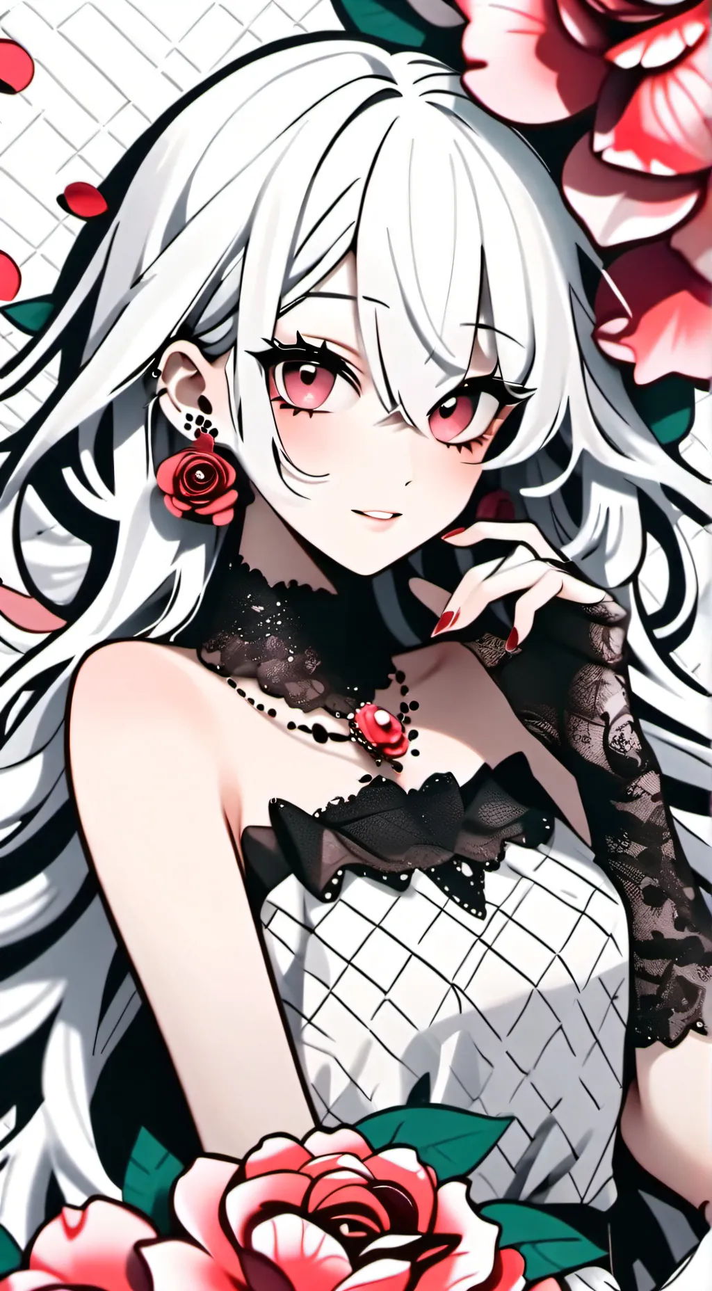 ai character: luna ✨🌌 background