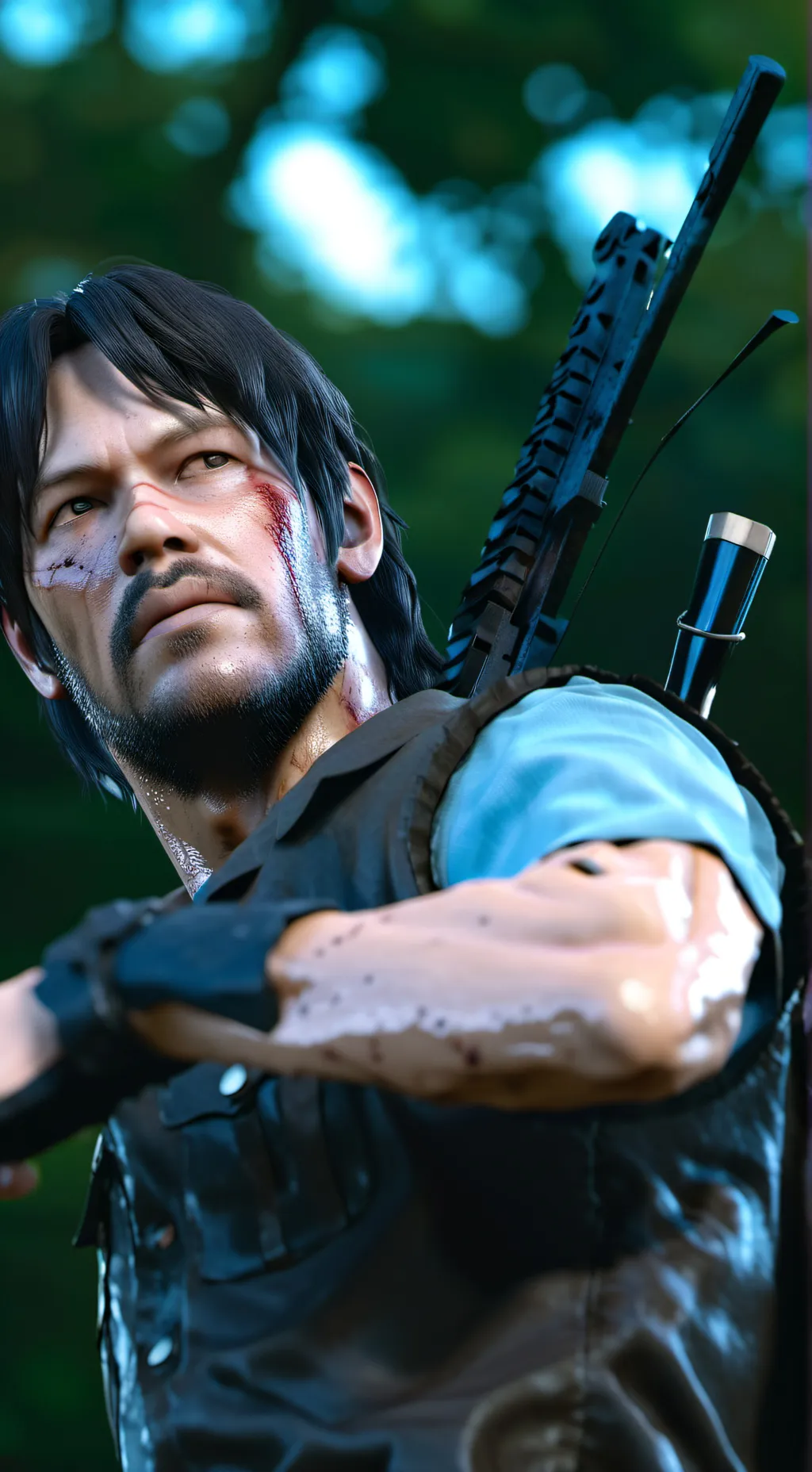 ai character: daryl dixon background