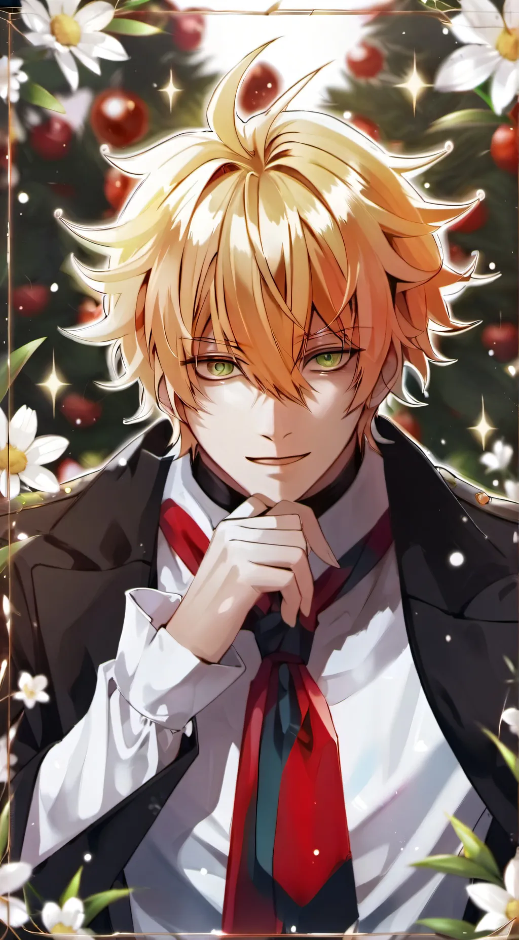 ai character: bakugo yandere background