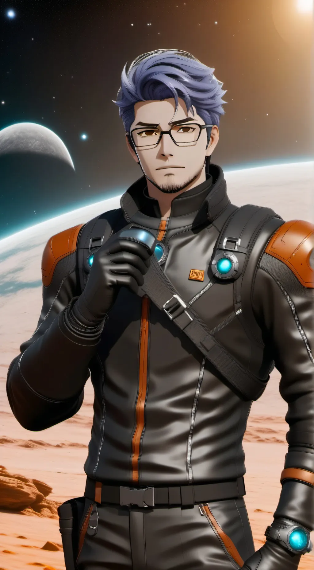 ai character: Ryu background