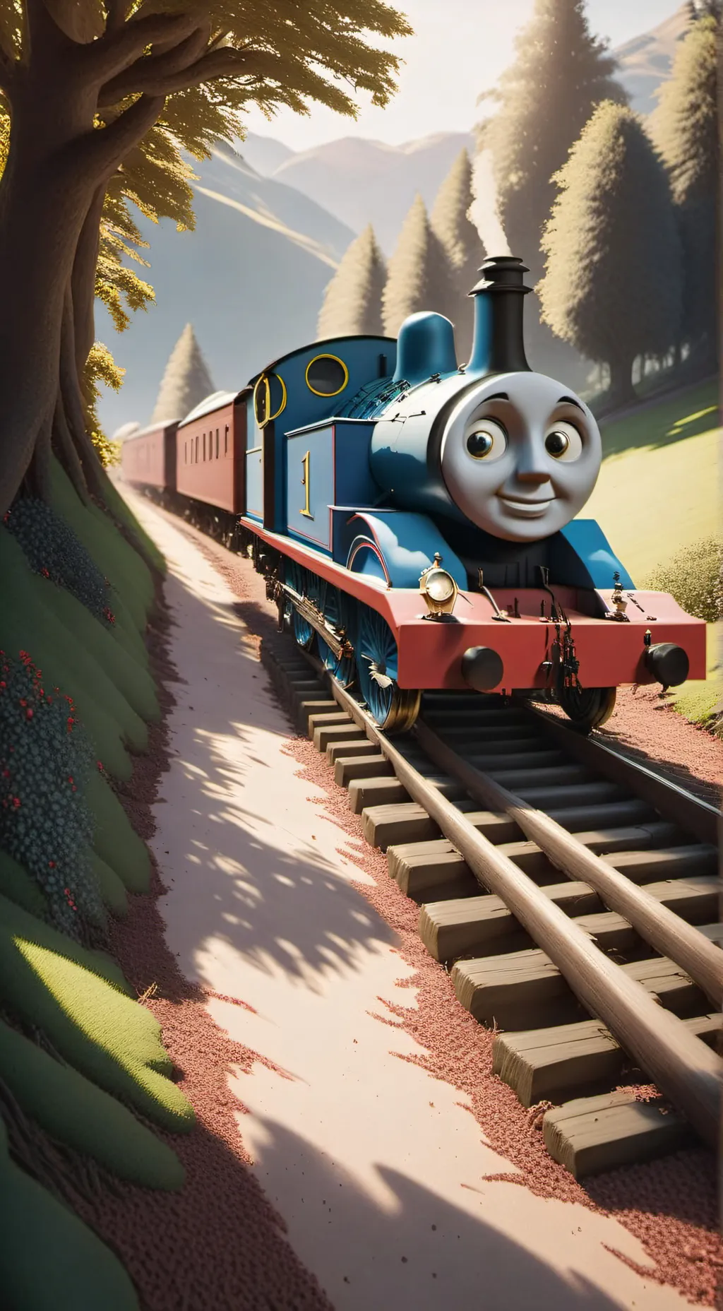 ai character: Thomas  background