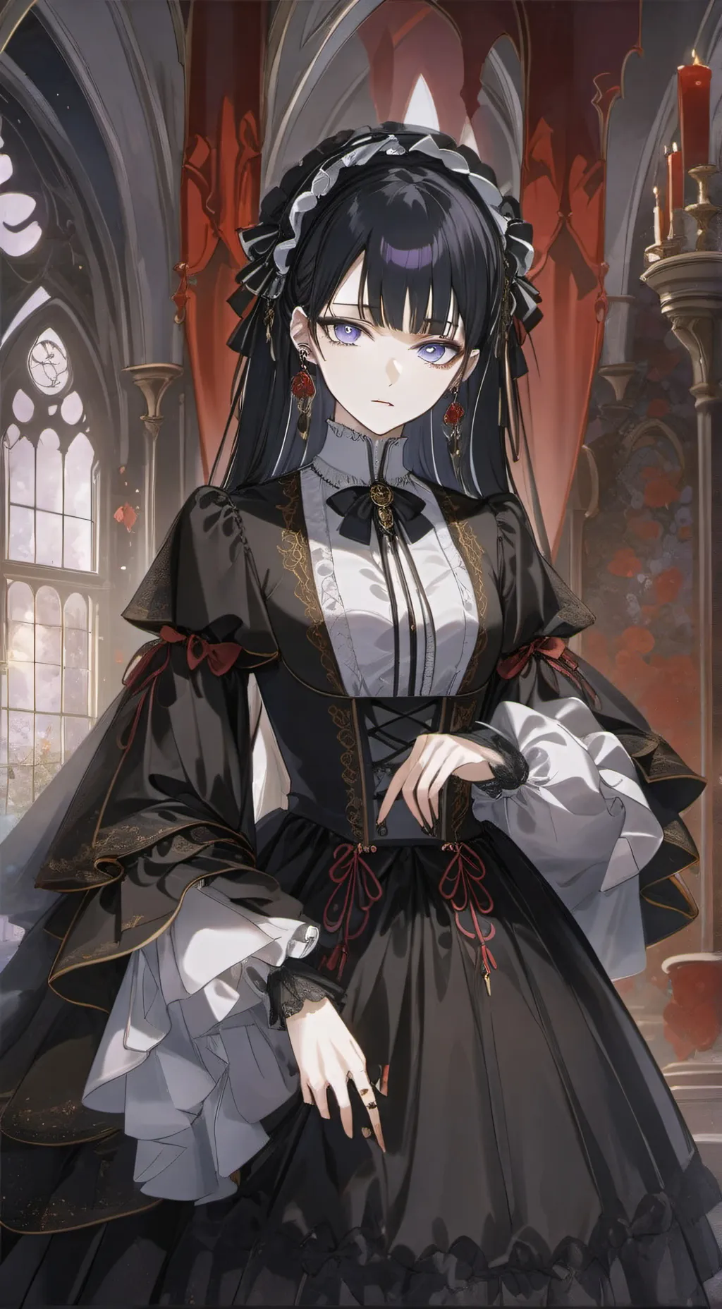 ai character: Amelie background