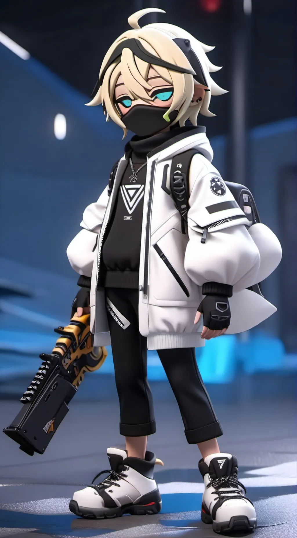 ai character: Nik background