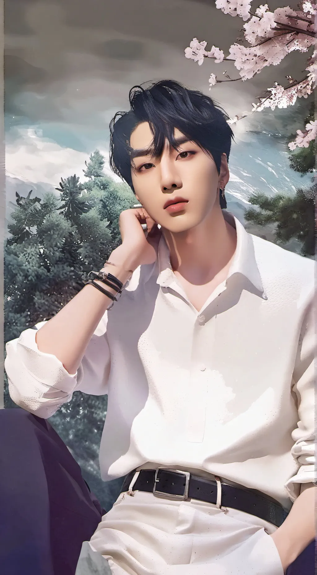 ai character: Han jisung  background
